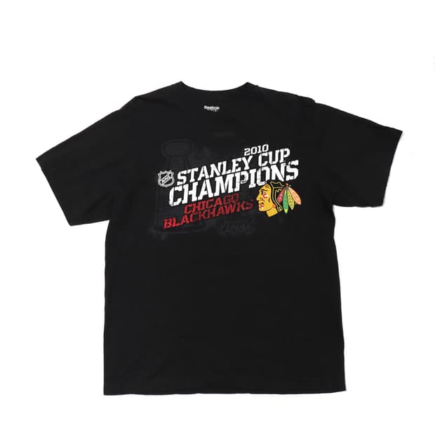 REEBOK NHL 스탠리컵 챔피언스 티셔츠 size L