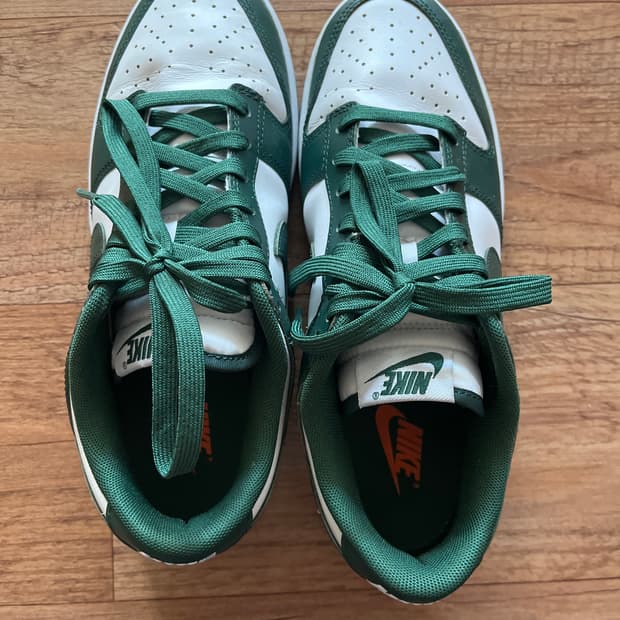 나이키 덩크 로우 레트로 바시티 그린 255