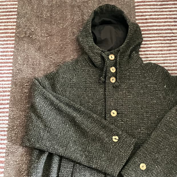 요코 사카모토 / 트위드 아노락 자켓 / M