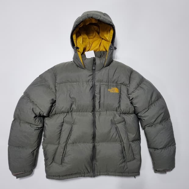 노스페이스 700 패딩 그레이