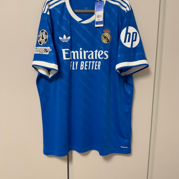 25-26 레알 마드리드 써드 국내3XL 발베르데 판매