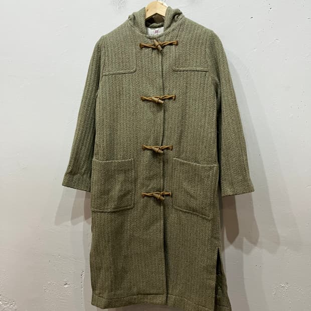 CORBYMORE 울 더플코트 우먼즈 Made in ENGLAND