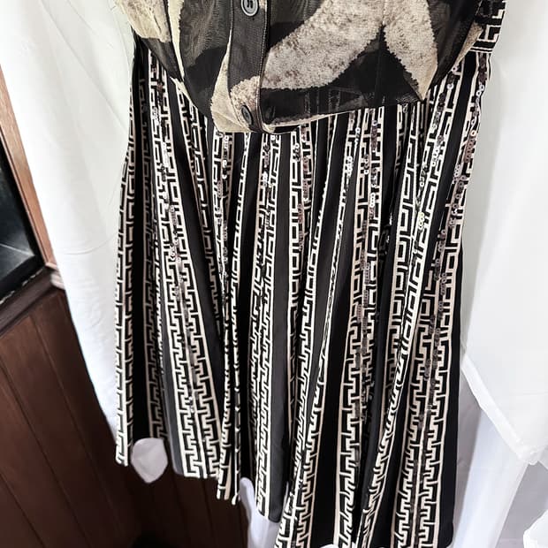 WEEKEND MAX MARA spangle flared skirt