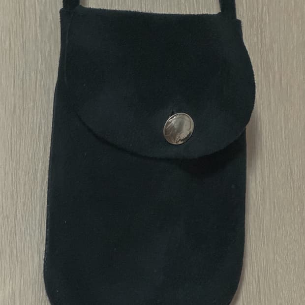 kotul 사슴가죽 메디슨백 블랙 (OS)