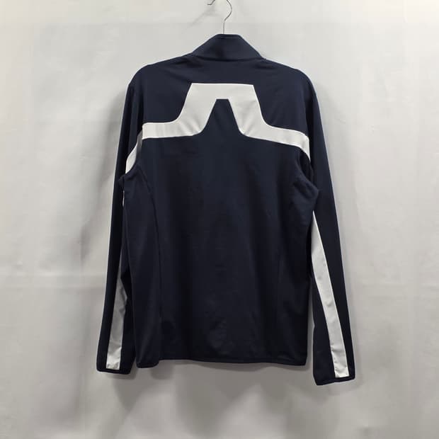 0749 J.LINDEBERG 제이린드버그 남성 S 라인 배색 골프 집업