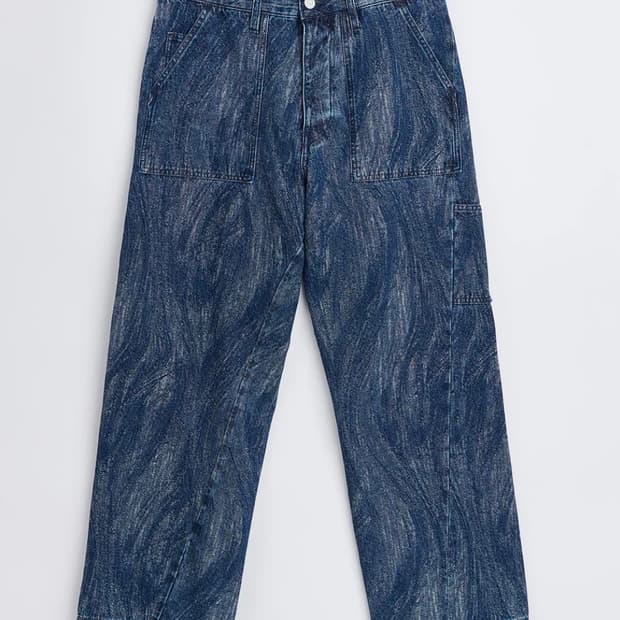 Sunflower Wide twist Rinse Jacquard