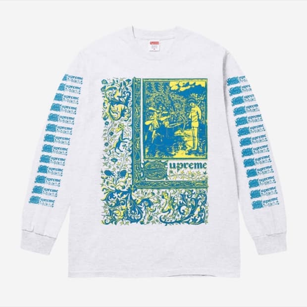 슈프림 세바스찬 롱슬리브
