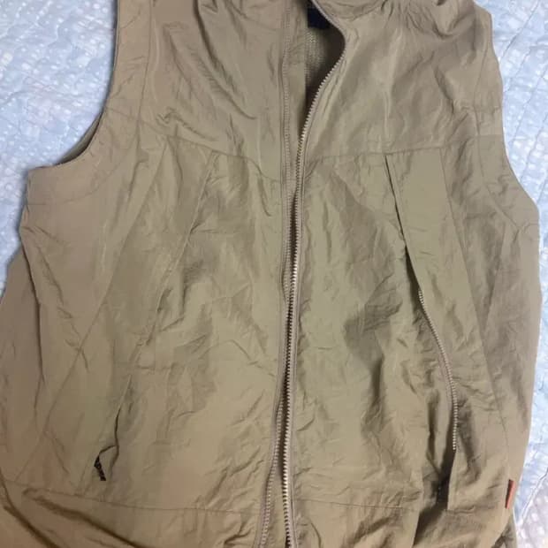 22s 예스아이씨 베이지 가이더 베스트 조끼 아우터 자켓