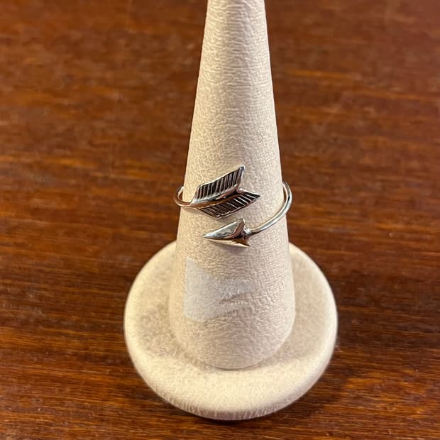 새상품 925 화살 포인트 반지 실버링