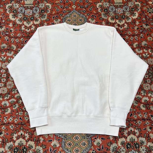 [L] 캠버 Camber USA 아이보리 맨투맨