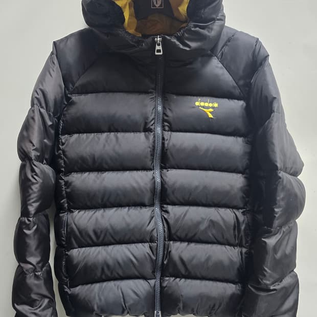 디아도라 구스다운 숏 패딩 M