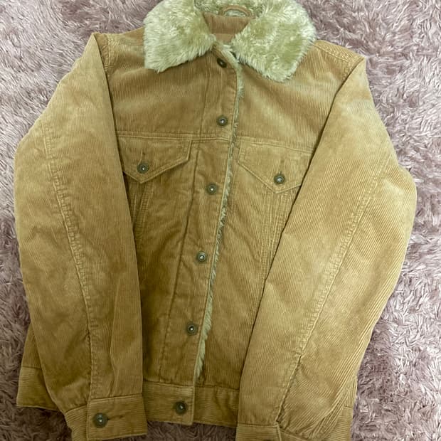 코듀로이 털자켓