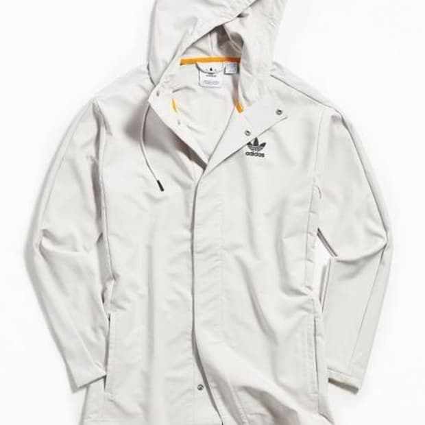 아디다스 오리지널 핀스트라이프 후디드 코치 자켓 (XL/105)