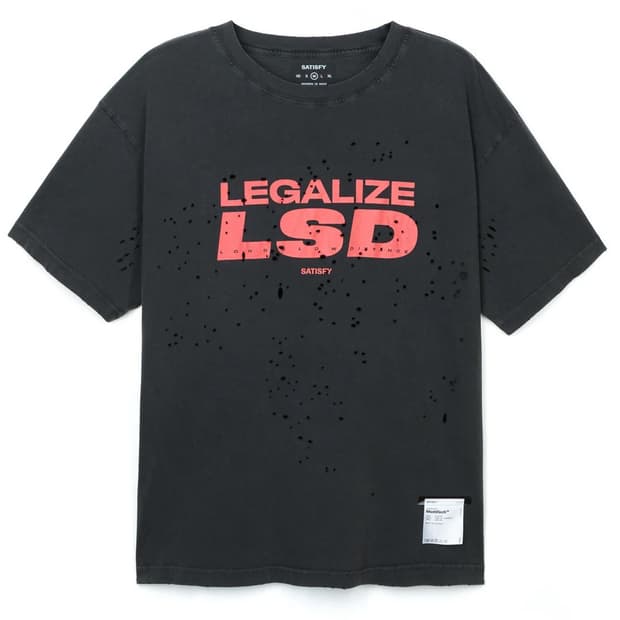 새티스파이 LSD 티셔츠 M L XL