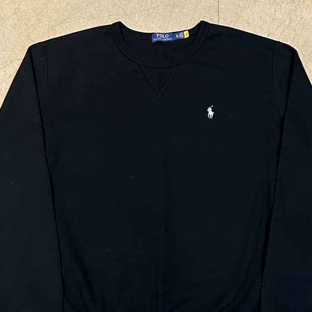 XL 폴로랄프로렌 블랙 맨투맨
