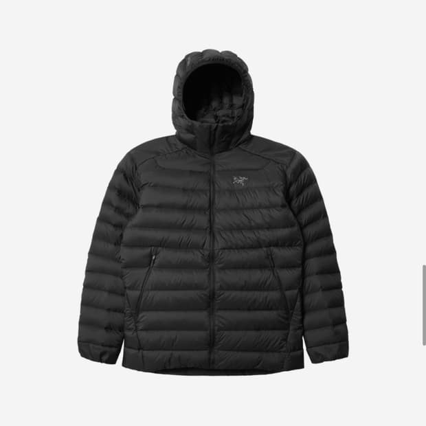 아크테릭스 세륨 후디 블랙 미디움 새제품 판매