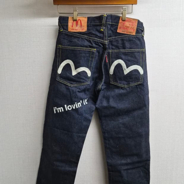 30) 에비수 x 맥도날드 데님 팝니다