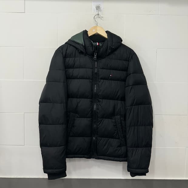 타미힐피거 후드 경량패딩