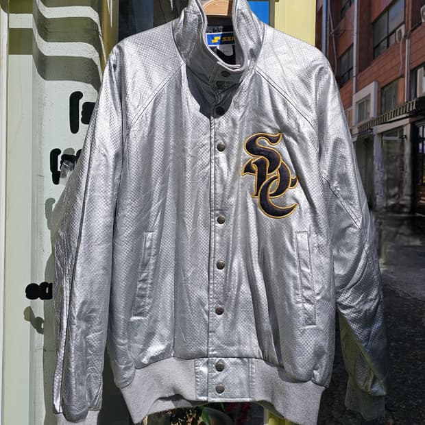 SSK 실버 스타디움 자켓