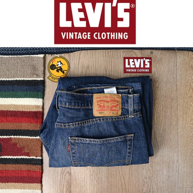 levis 리바이스 505 워싱 가공데님 36