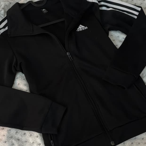 아디다스 블랙져지