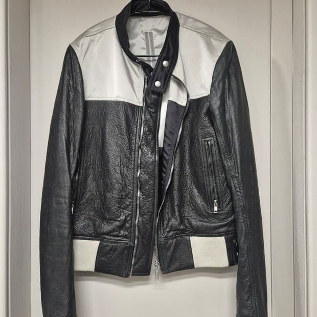 릭오웬스 가죽자켓 rick owens