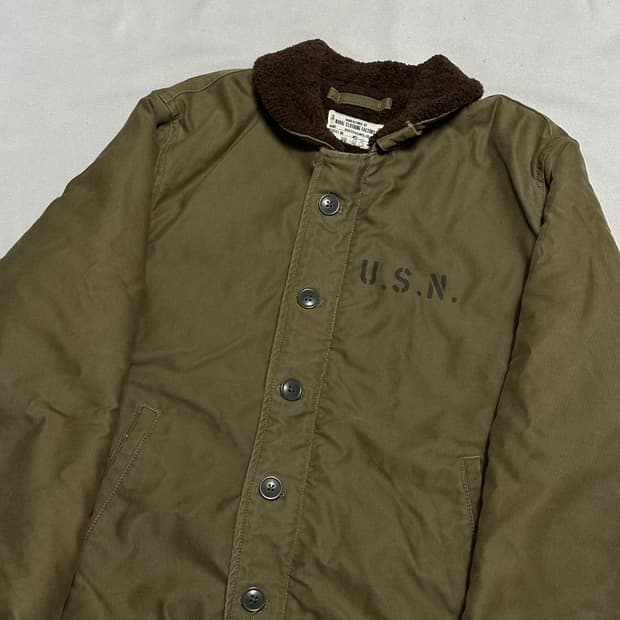 38 U.S.N. 브론슨 N-1 덱자켓 