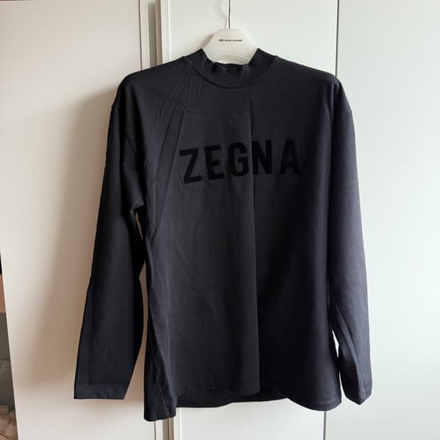 제냐 x 피어오브갓 콜라보 긴팔 티셔츠 XL