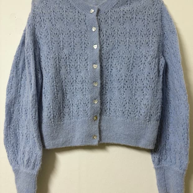 앤아더스토리즈 알파카 가디건