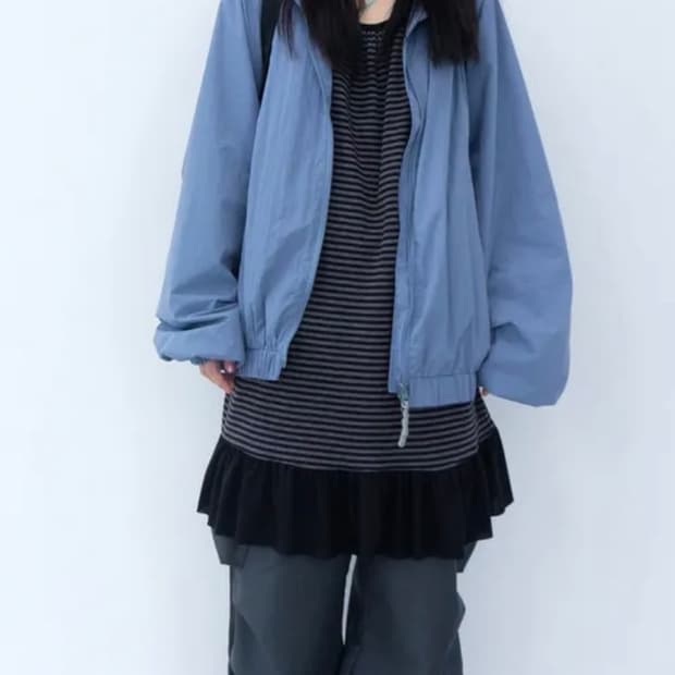 이즈이즈 나의나인 nana ops charcoal 나시 원피스