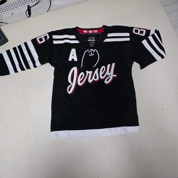 NHL 뉴져지 데블스 아이스하키 져지