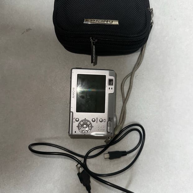 소니 cybershot dsc-W5