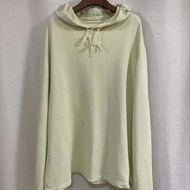 아워레가시 22SS 루즈 후디 트랜스루센트 화이트 루프 (M2196LT)