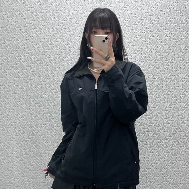 라코스테 빈티지 캐주얼 워크웨어 집업 페리자켓 100 C13342
