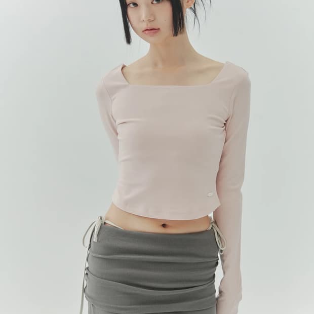 [S] 페인오어플레져 로어 스퀘어탑 핑크