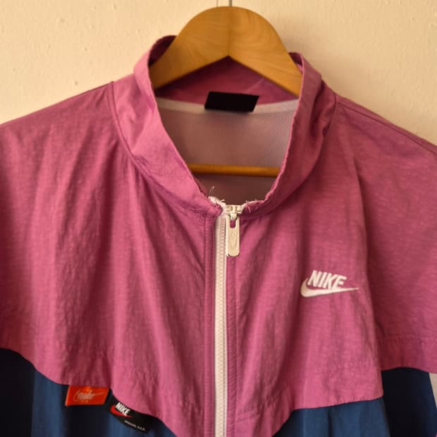 나이키 여성 롱스트링바람막이