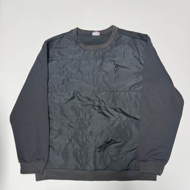 정품!! 까스텔바작 골프 경량 웜업 맨투맨 XL 그레이