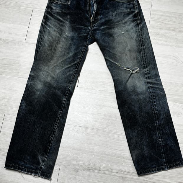 꼼데가르송 옴므 셀비지데님