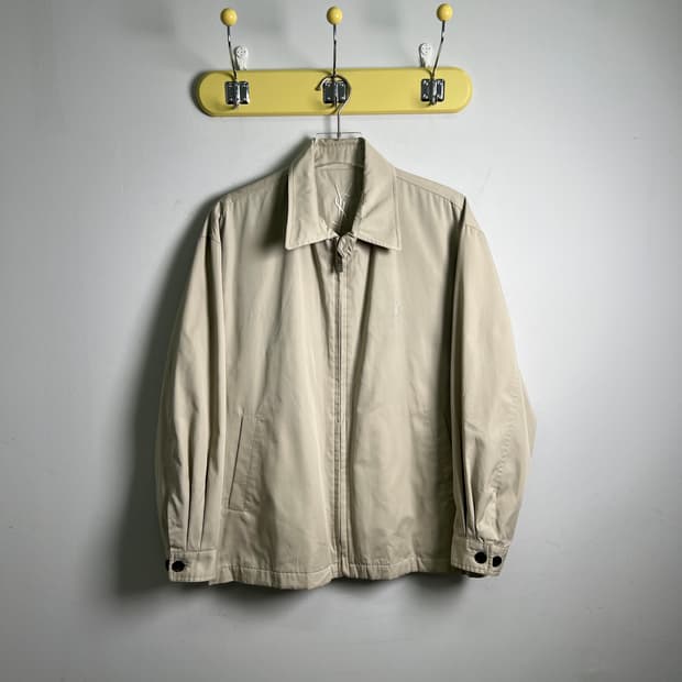 YSL 입생로랑 베이지 해링턴 자켓 95