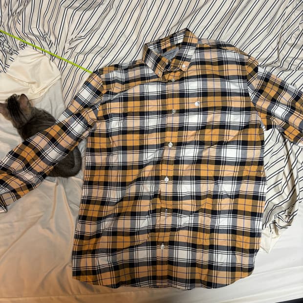 칼하트 체크 셔츠 M