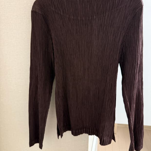 이세이미야케 플리츠플리즈 블라우스