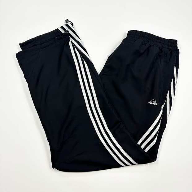 아디다스 og 구형 삼선 우븐 트랙팬츠 블랙 2XL