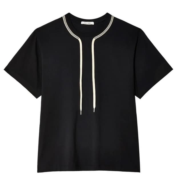 [L] Craig green Flatlock Lace T-shirt