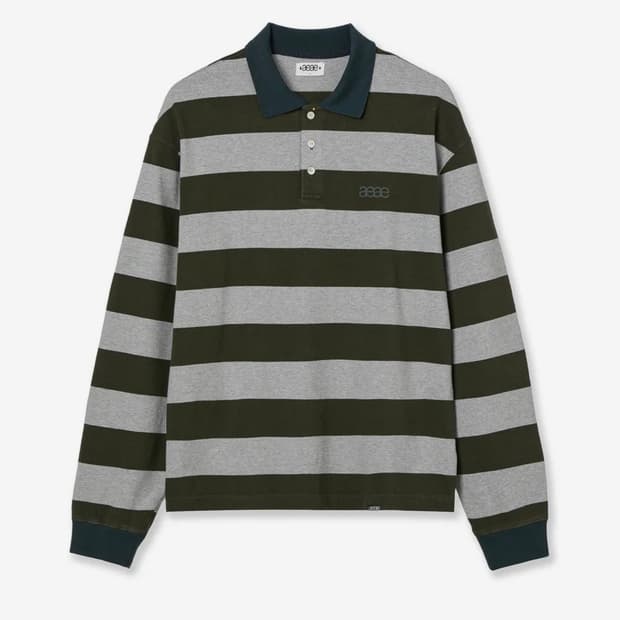 에이이에이이 스트라이프 럭비 티셔츠 팝니다
