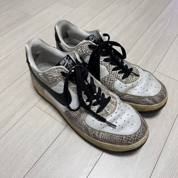 나이키 에어포스 1 로우 레트로 코코아 2018 스네이크 290사리즈