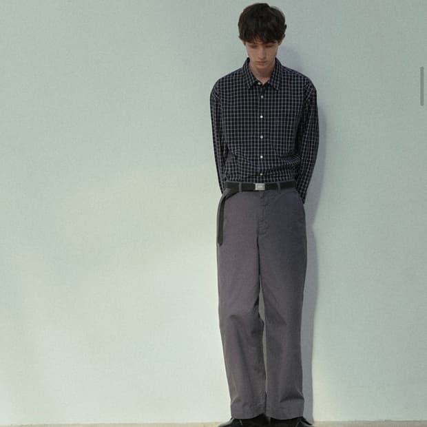 토마스모어 체크 셔츠