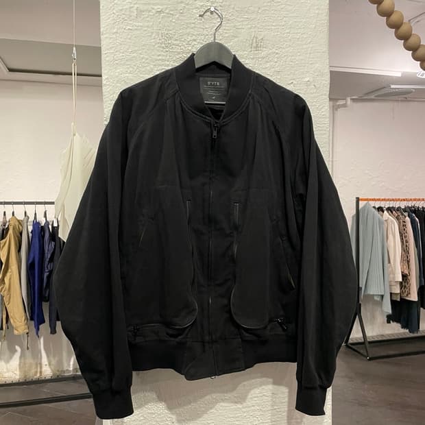 요지야마모토 오버사이즈 봄버 자켓