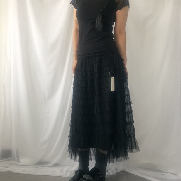 Lace point top