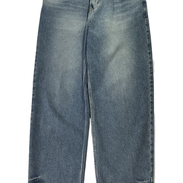 시스템옴므 테이퍼드핏 워싱데님팬츠