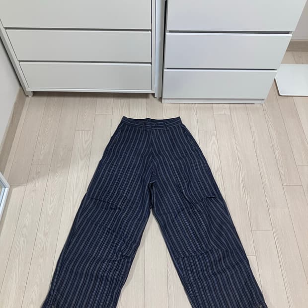 스트라이프 팬츠